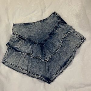 Mother The Ruffle Mini Skirt size 27